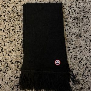 Canada goose grey long scarf
